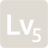 indicator keyboard Lv 5 icon