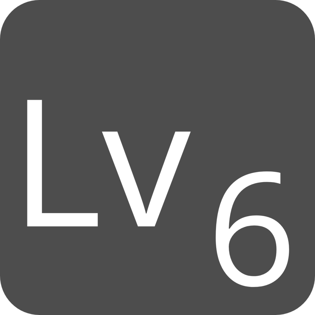 indicator keyboard Lv 6 icon