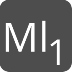 indicator keyboard Ml 1 icon