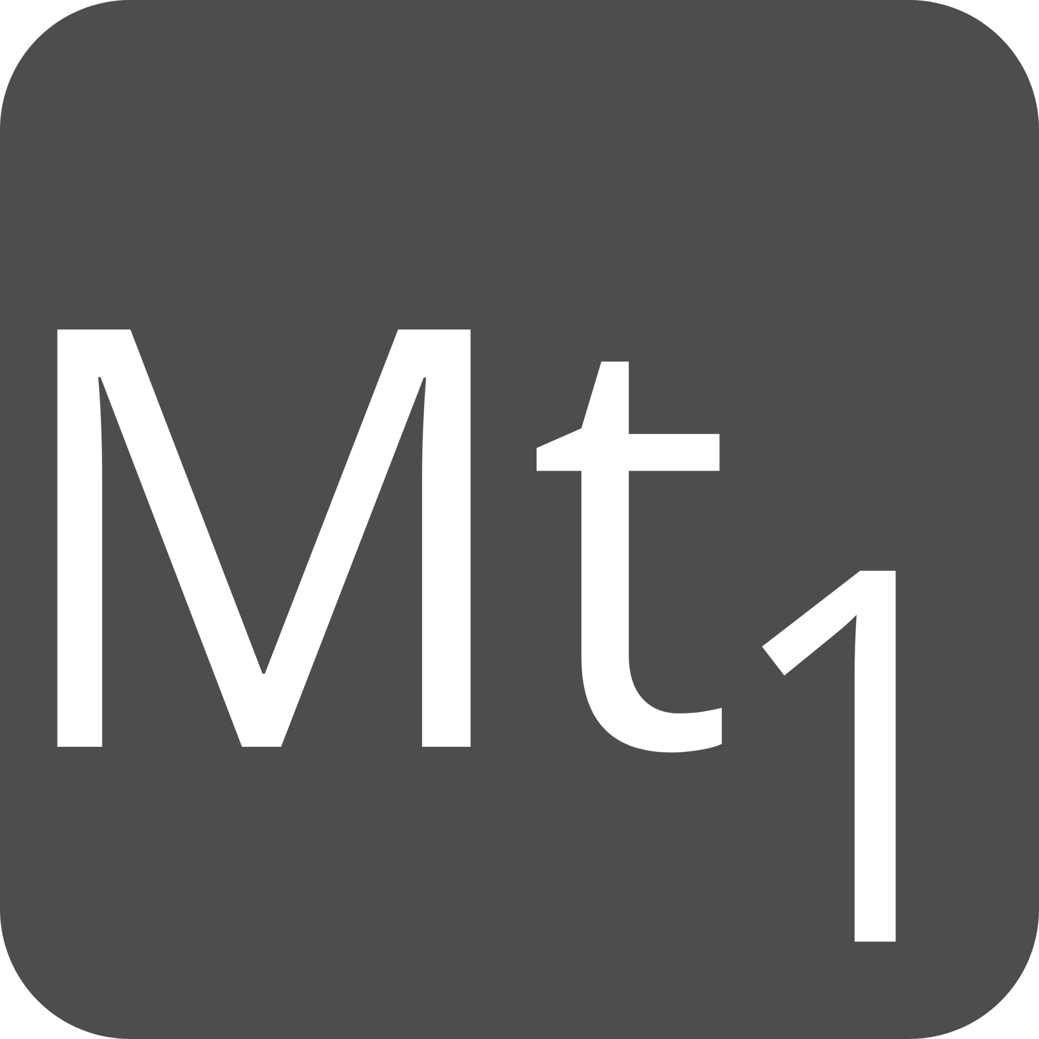 indicator keyboard Mt 1 icon