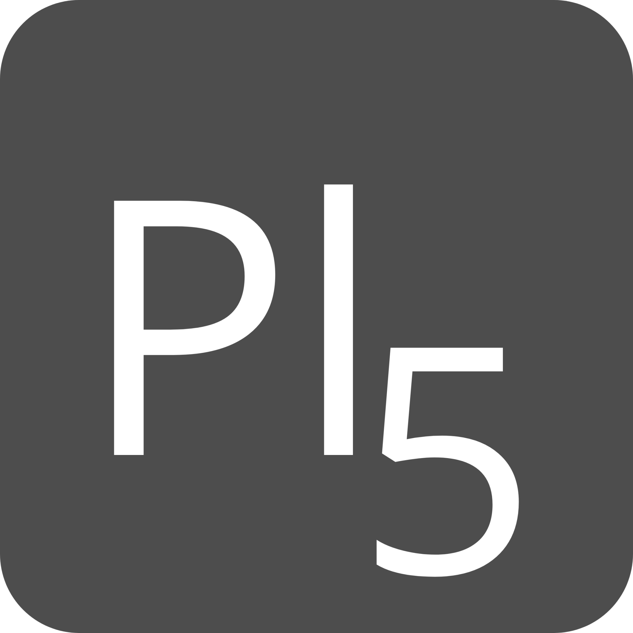 indicator keyboard Pl 5 icon