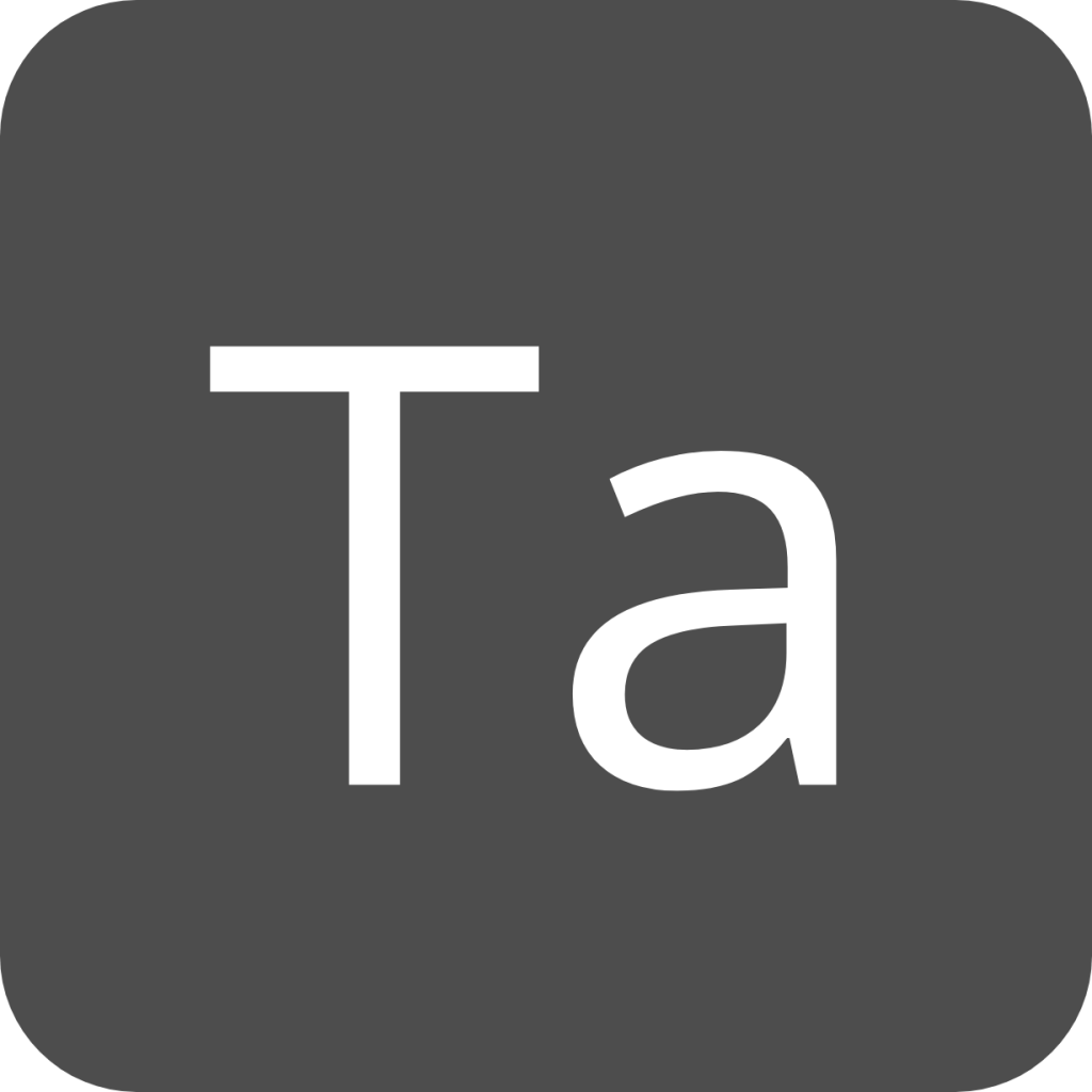 indicator keyboard Ta icon