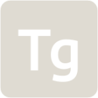 indicator keyboard Tg icon