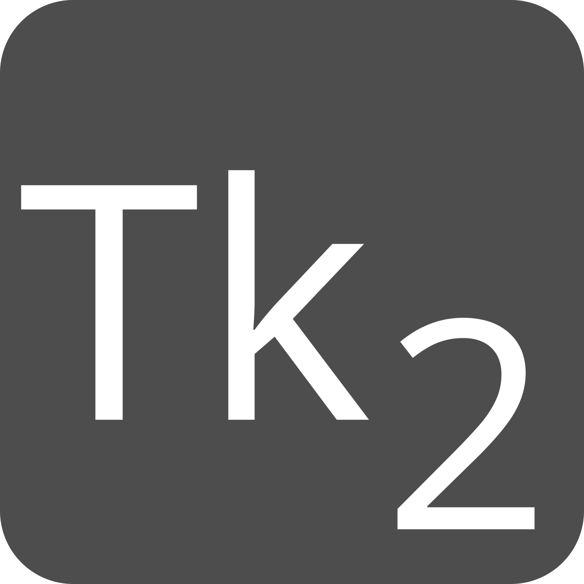 indicator keyboard Tk 2 icon