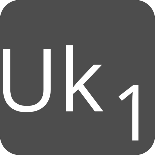 indicator keyboard Uk 1 icon