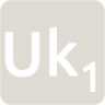 indicator keyboard Uk 1 icon
