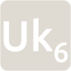 indicator keyboard Uk 6 icon