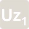 indicator keyboard Uz 1 icon