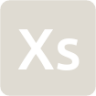 indicator keyboard Xs icon