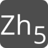 indicator keyboard Zh 5 icon