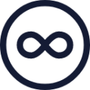 infinity circle icon
