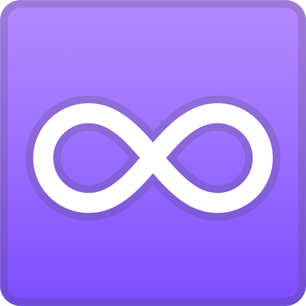 infinity emoji
