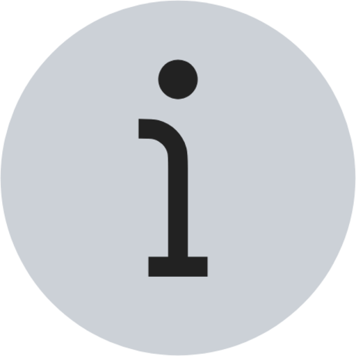 Info duotone icon