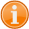 info orange icon