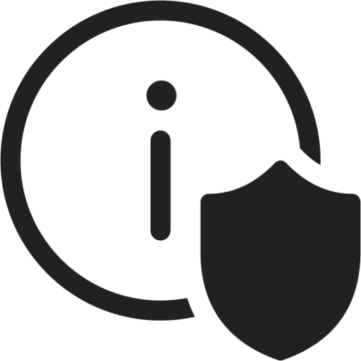 Info Shield icon
