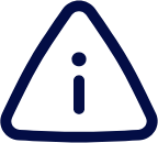 info triangle icon