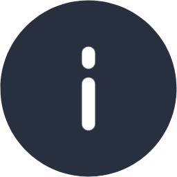 information circle icon