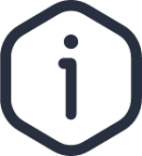 information polygon icon
