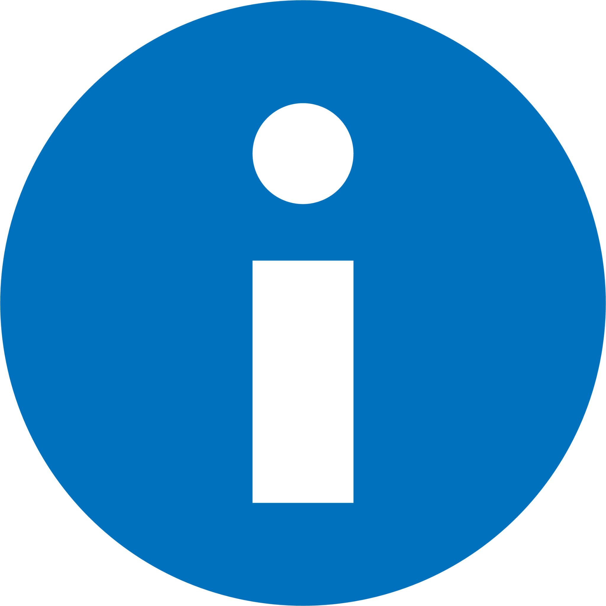 information sign