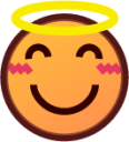 innocent emoji