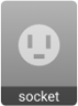 inode socket icon