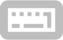 input keyboard symbolic 1 icon
