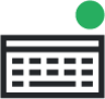 input keyboard virtual on icon