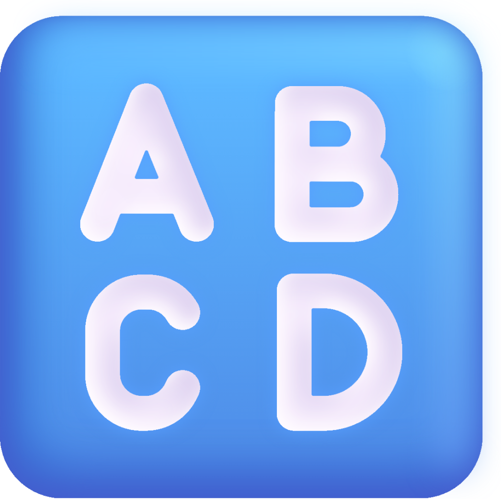 input latin uppercase emoji