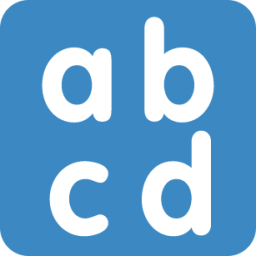 input symbol for latin small letters emoji