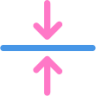 inside line horizontal icon