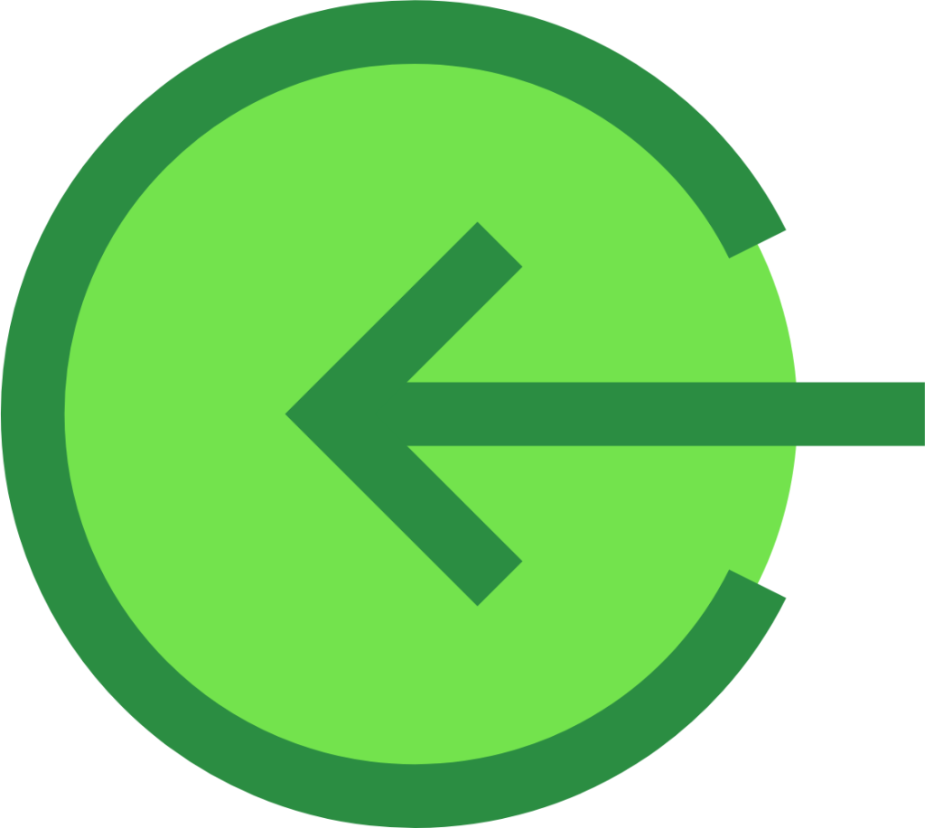 interface login circle icon