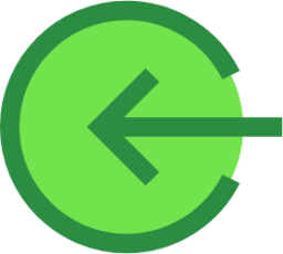 interface login circle icon