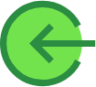 interface login circle icon