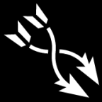 interleaved arrows icon