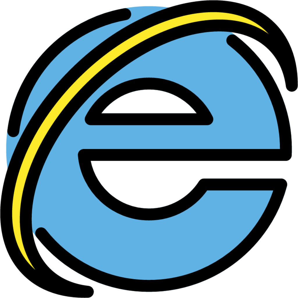 Internet Explorer emoji