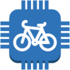 Internet Of Things AWS IoT thing bicycle icon