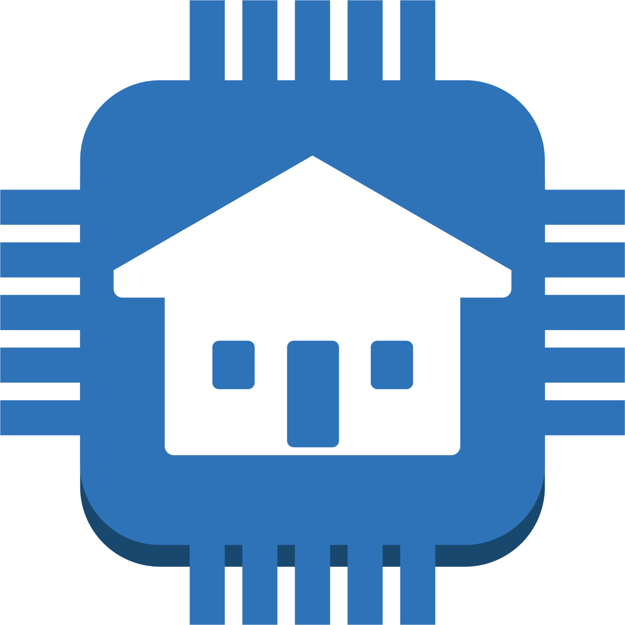 Internet Of Things AWS IoT thing house Icon - Download for free