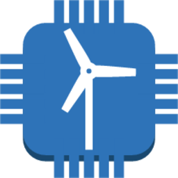 Internet Of Things AWS IoT thing wind farm icon