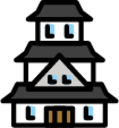 Japanese castle emoji