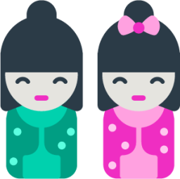 Japanese dolls emoji