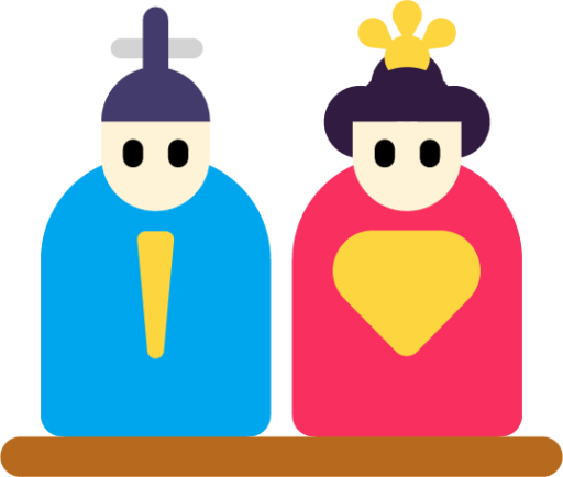 japanese dolls emoji