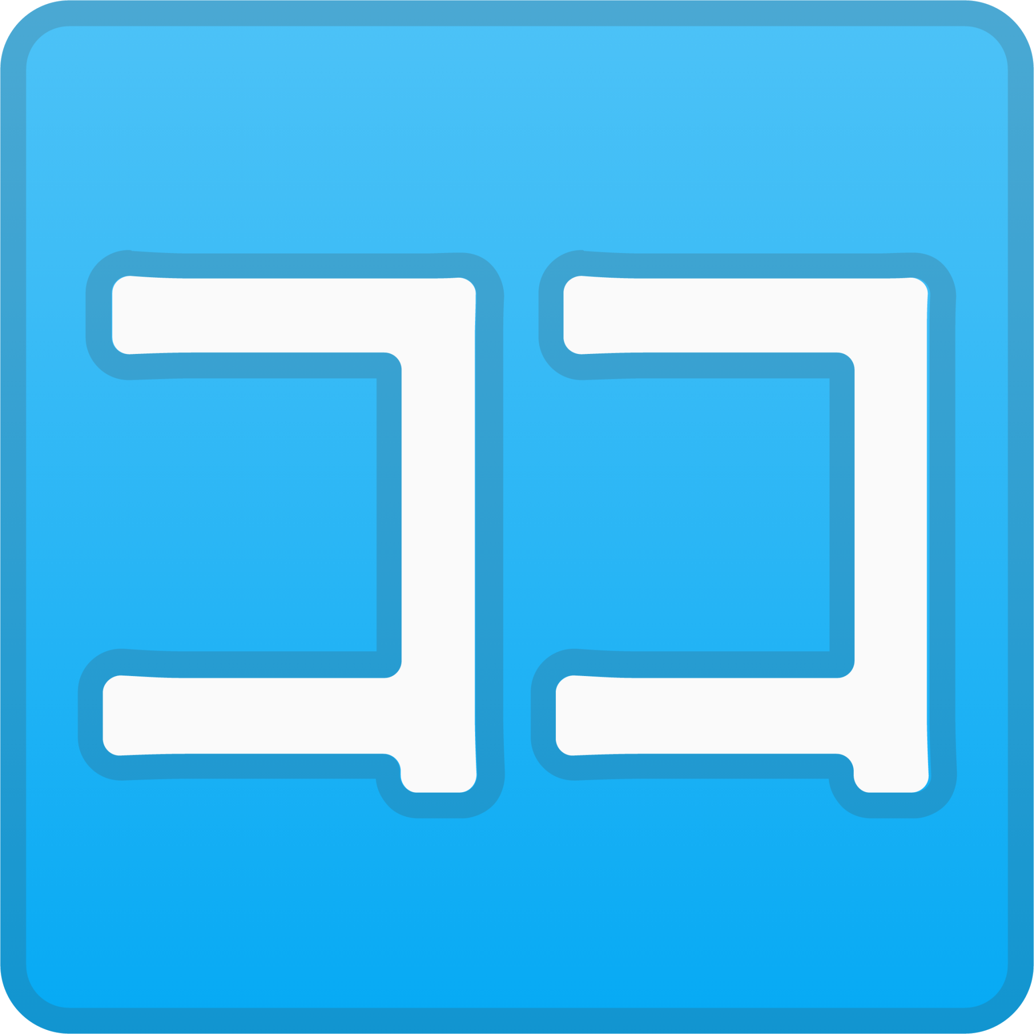Japanese “here” button emoji
