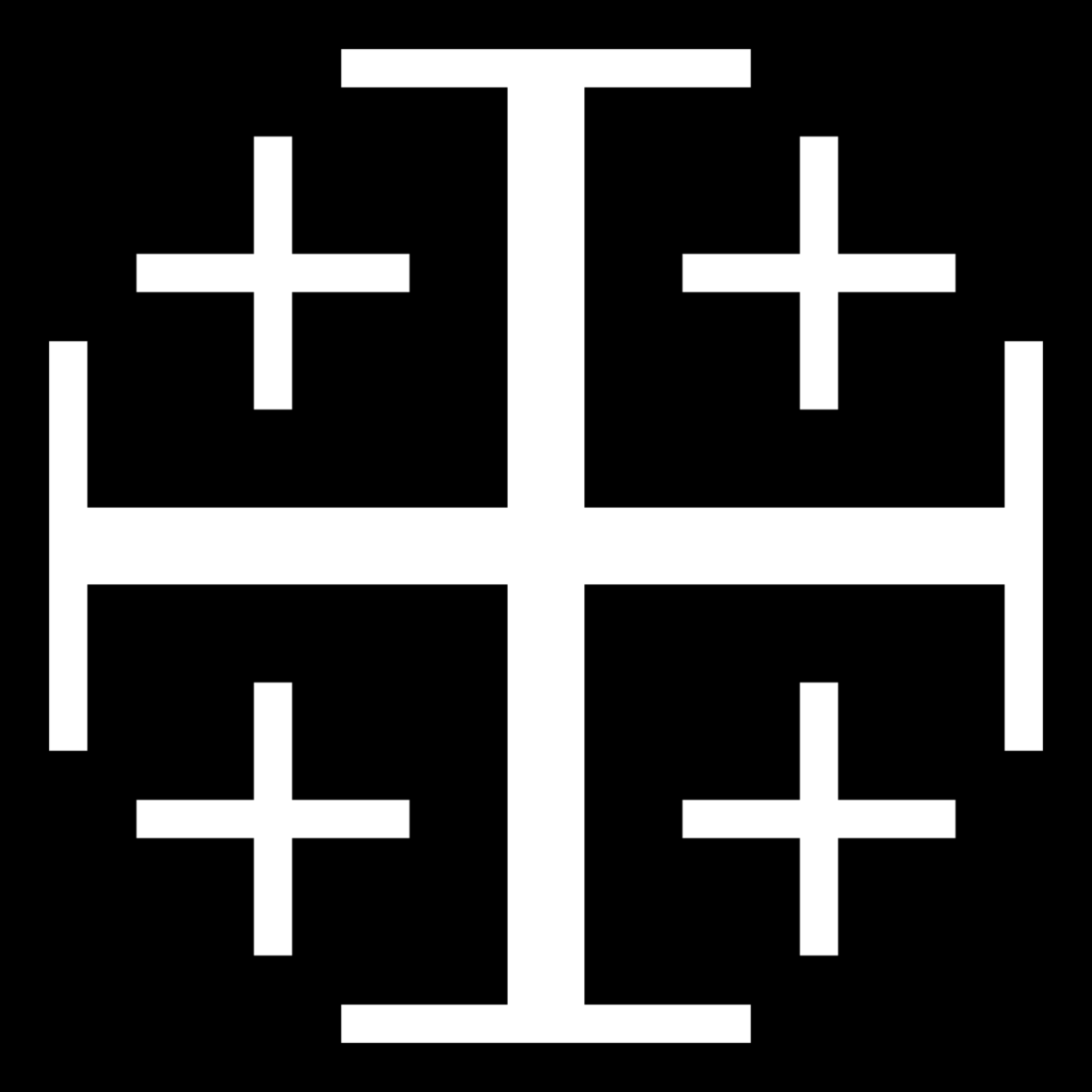 jerusalem cross icon