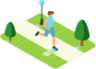Jogging illustration