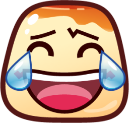 joy (pudding) emoji