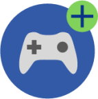 joystick add icon