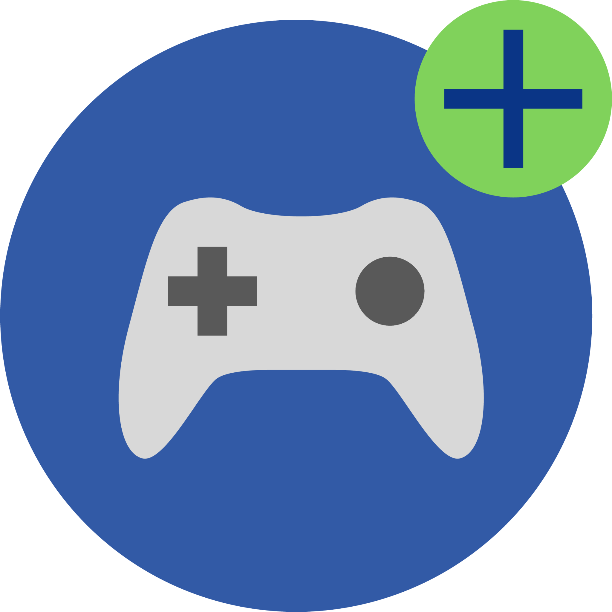 joystick add icon