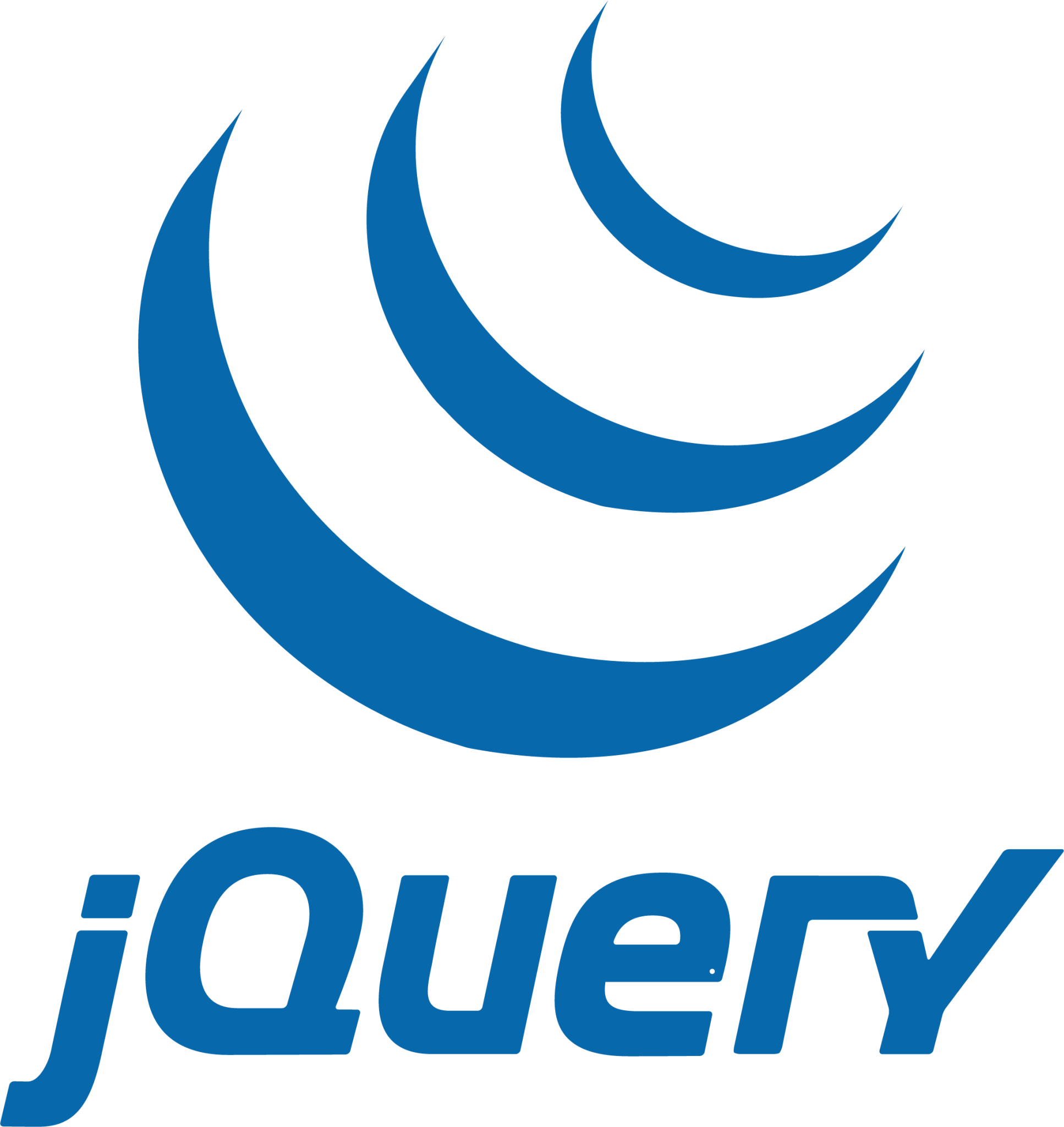 jquery plain wordmark icon