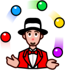 juggling (plain) emoji