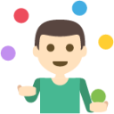 juggling tone 1 emoji